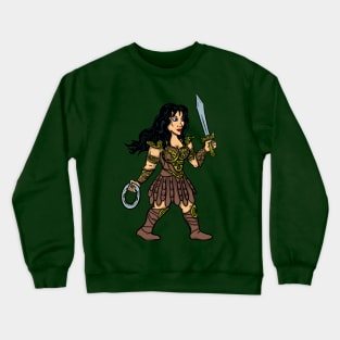 Warrior Princess Crewneck Sweatshirt